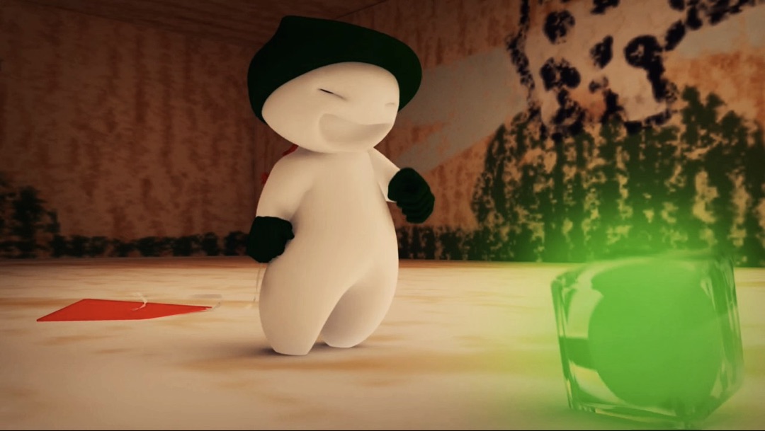 3d render of maincharacter in animation 'Sagostunden'